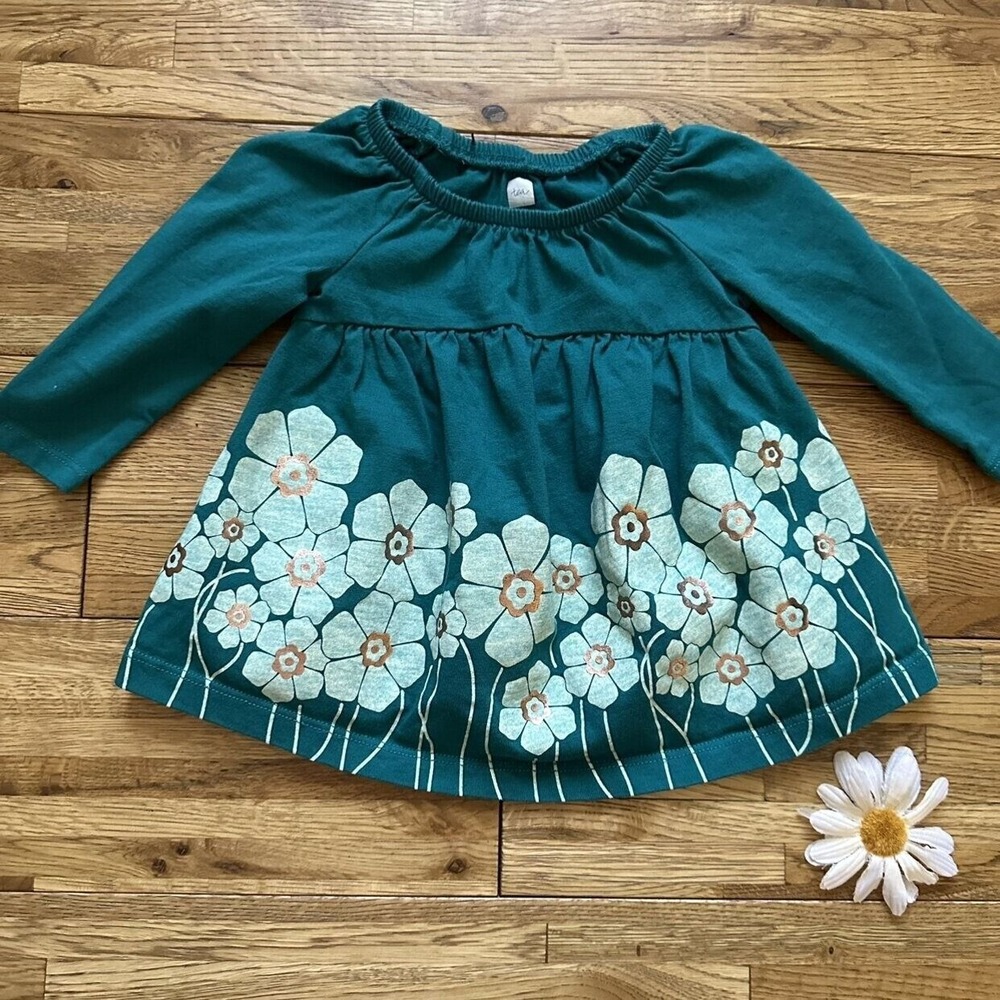 Tea Collection Floral‎ Top Size 3-6 Months